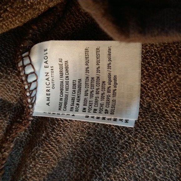 Size 4 American Eagle Brown joggers - Picture 10 of 12